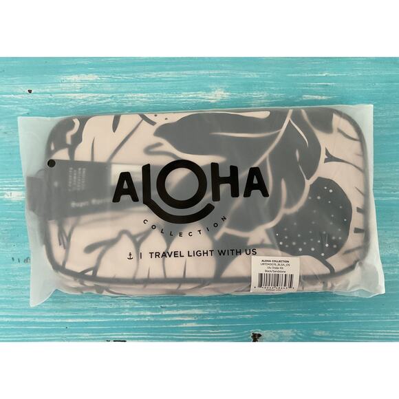 Rare Special Limited Edition Aloha Collection Ulu Dopp Kit in Black / Sandstone - Picture 1 of 2